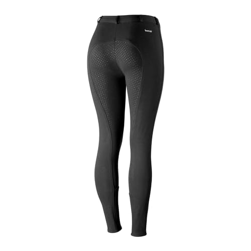 Horze Active Reithose Damen vollbesatzhose Silikon Grip,schwarz,46