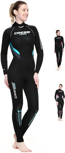 Cressi Castoro Lady Monopiece Wetsuit 5 or 7mm - Taucheranzug erhältlich in 5 oder 7...