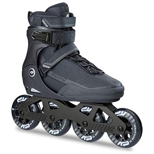 K2 Inline Skates SODO Für Erwachsene Mit K2 Softboot, Black - Grey, 30B0024