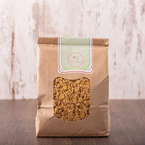 süssundclever.de® Bio Sojaflocken | Protein-Flakes | 1 kg | plastikfrei und...