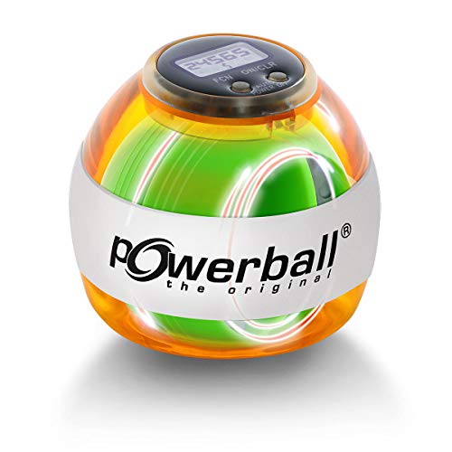 Powerball Max Red, gyroskopischer Handtrainer mit rotem Lichteffekt inkl....