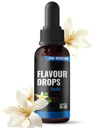 Flavour Drops Zuckerfrei 50ml mit Dosierpipette - Flavor Drops Lebensmittelaroma -...