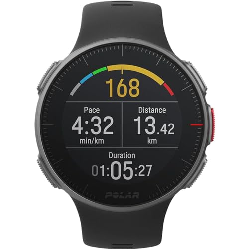 Polar Vantage V – Premium-Multisportuhr mit GPS, optischer Pulsmessung und extrem...