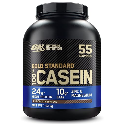 Optimum Nutrition Gold Standard 100% Casein langsam abbauendes Proteinpulver mit...