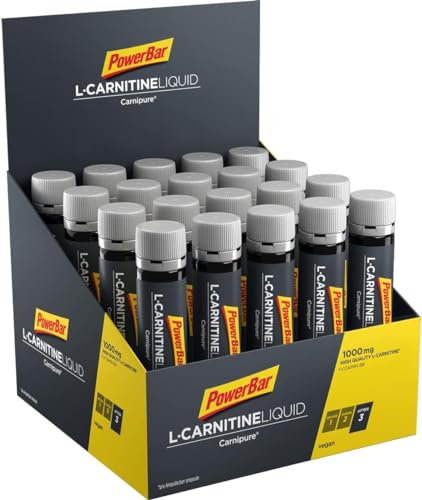 Powerbar L-Carnitine Liquid Ampullen 20x25ml - Nahrungsergänzungsmittel mit 1000 mg...