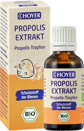 Hoyer Propolis Tropfen Bio - Reines Propolis Extrakt als Nahrungsergänzungsmittel &...