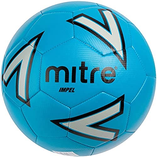 Mitre Impel Trainingsfußball, Blue/Silver/Black, 3