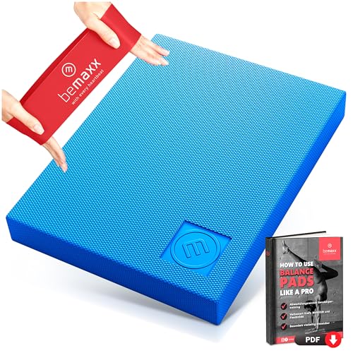 Balance Pad Board Balanceboard Balancepad Set XXL + Fitnessband, Trainings-eBook |...