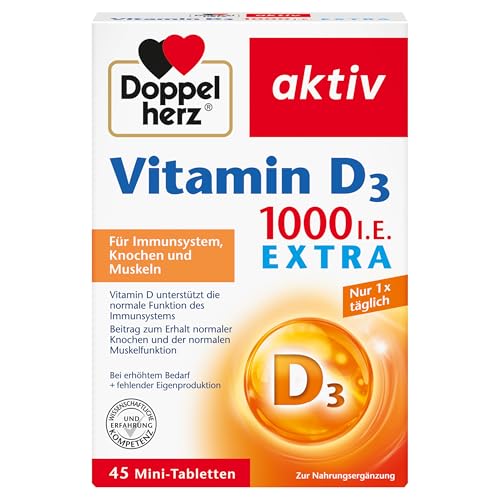 Doppelherz Vitamin D 1000 - Vitamin D als Beitrag zur normalen Funktion des...