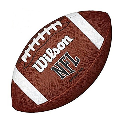 Wilson Unisex-Youth NFL JR FBALL BULK XB American Football, JUNIOR